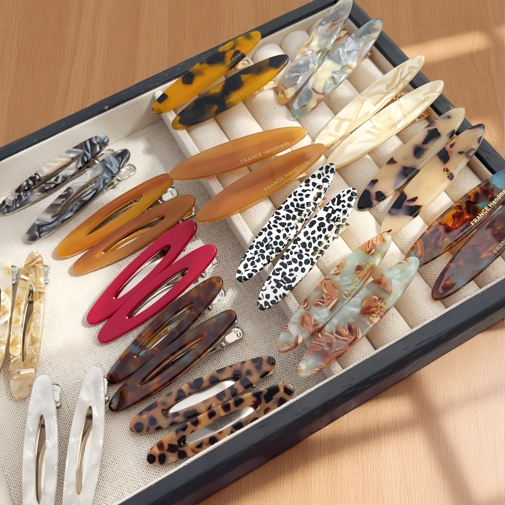 Bobby Pin Bulk - 2 шт./компл., элегантные овальные заколки из