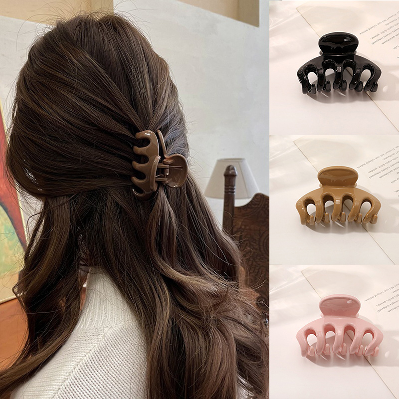 Hair Clip Claw Large - Новые заколки для волос ярких цветов