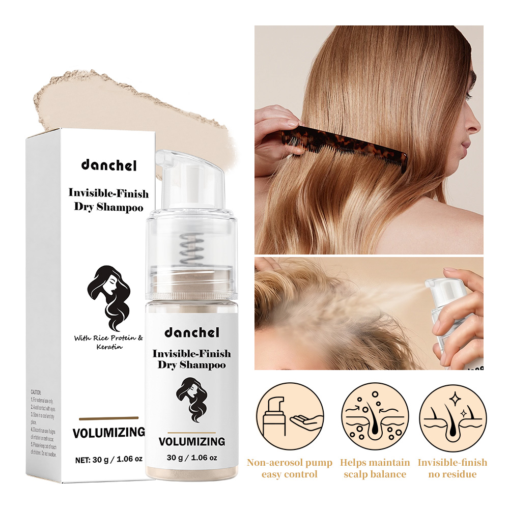 Hair Care Oil - Мгновенный сухой шампунь-пудра для контроля жирности,
