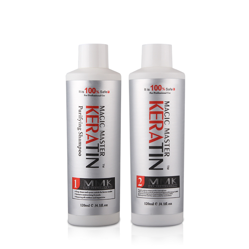 Keratin Treatment Set - Бесплатный Формалин-кератин, 120 мл, кокосовое средство