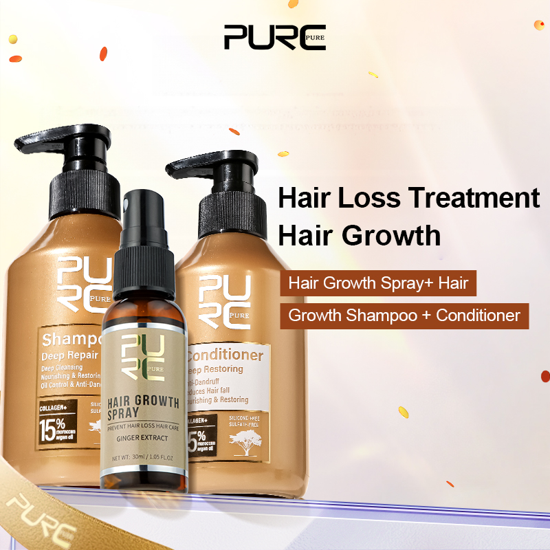 Keratin Treatment Set - PURC Марокко Шампунь с аргановым маслом