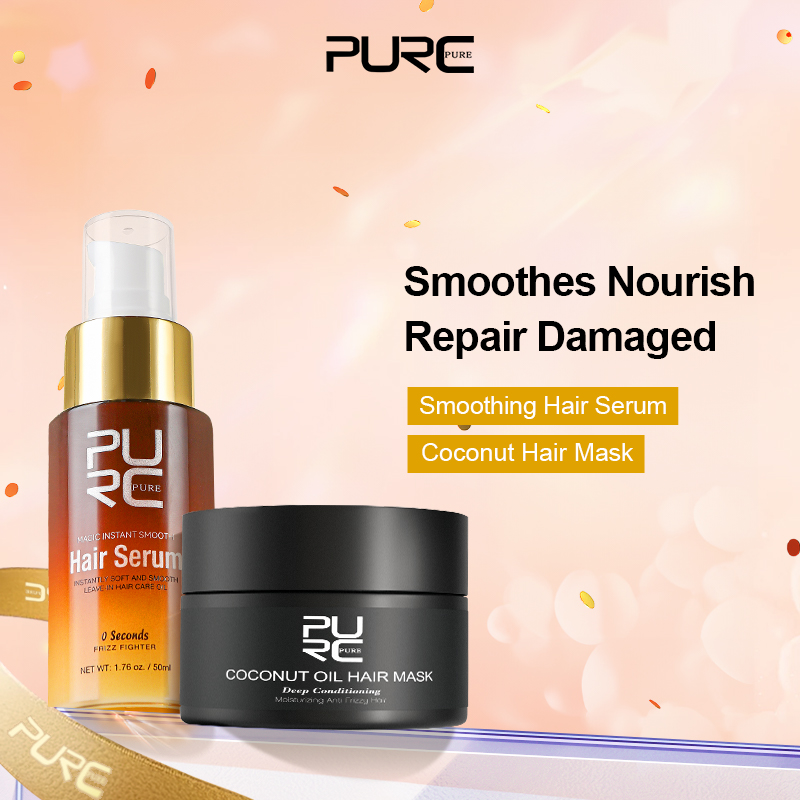 Keratin Treatment Set - Волшебное разглаживающее масло для волос Сыворотка
