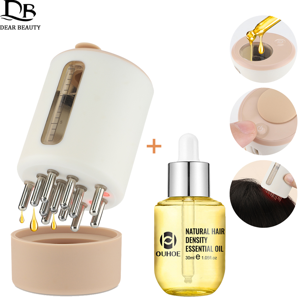 Hair Care Oil - Электрическая вибрационная Массажная расческа + 30