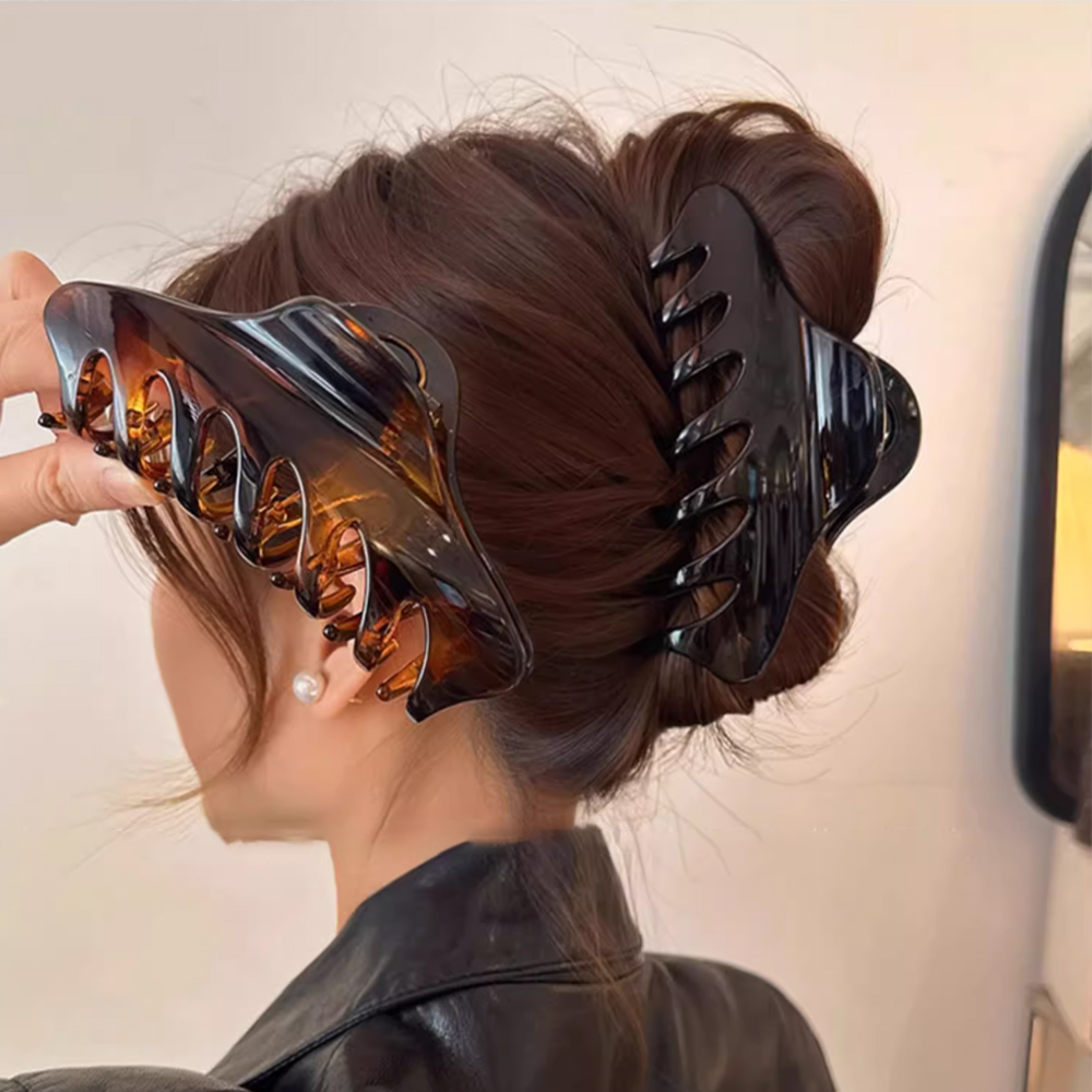 Hair Clip Claw Large - Новые ретро корейские ацетатные заколки для