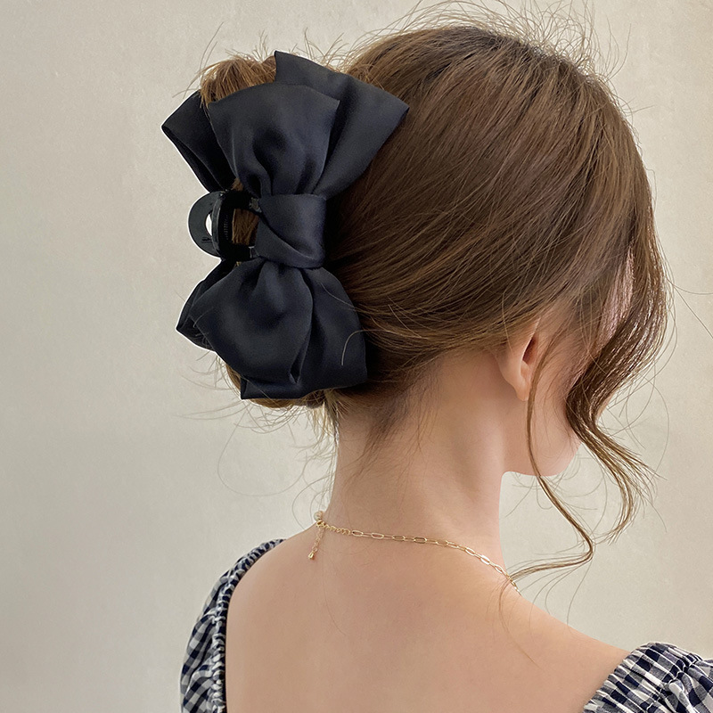 Hair Clip Claw Large - Заколка для волос с бантом и