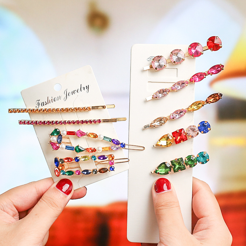 Bobby Pin Bulk - 2020 новые разноцветные хрустальные модные заколки
