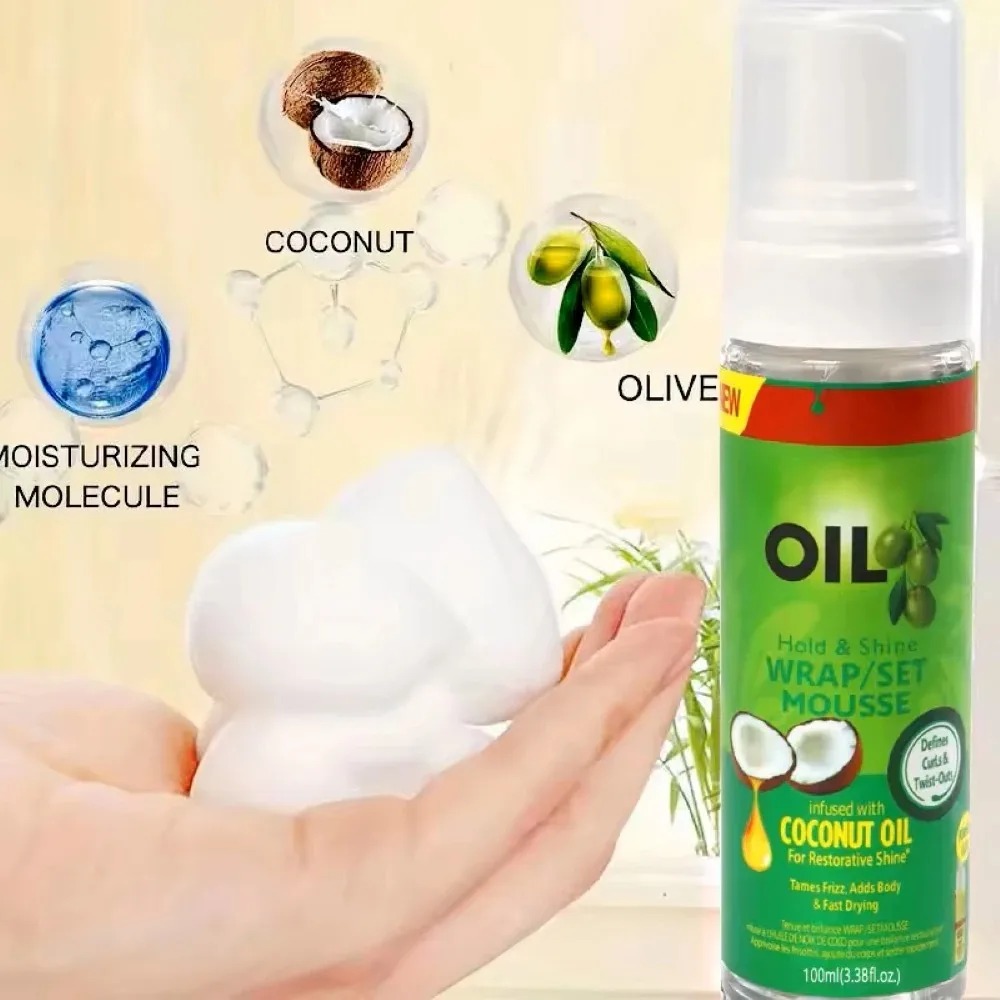Hair Care Oil - Мусс для укладки кудрявых волос с