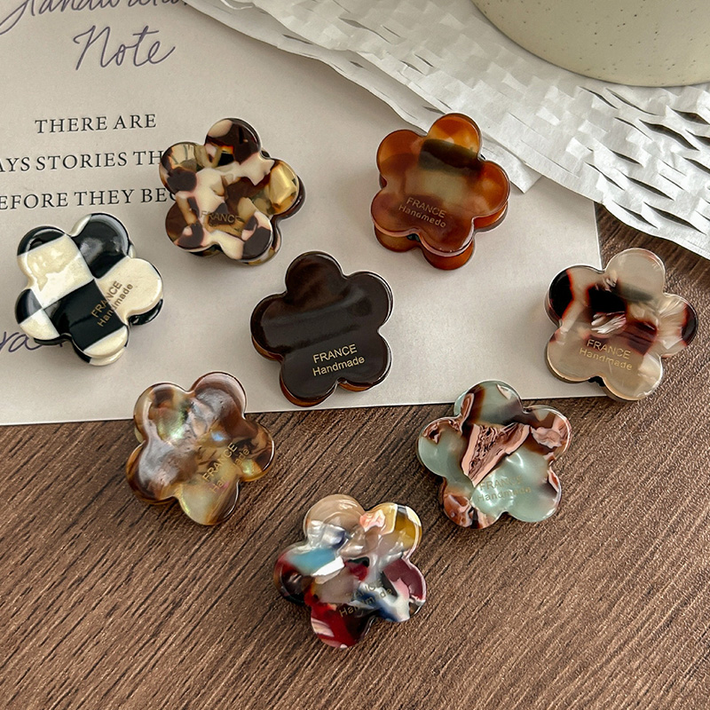 Hair Clip Claw Large - Набор из 8 милых заколок для