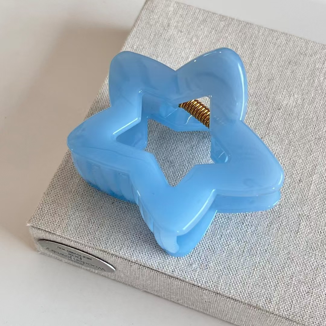 2 шт. элегантных синих заколок – обзор и цена Hair Clip Claw Large