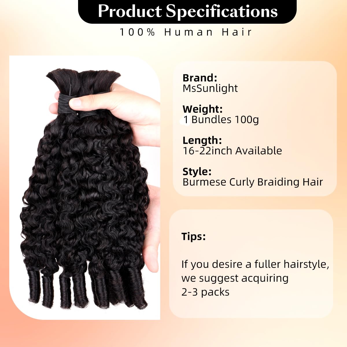 Натуральные волосы для плетени – обзор и цена Hair Care Indian