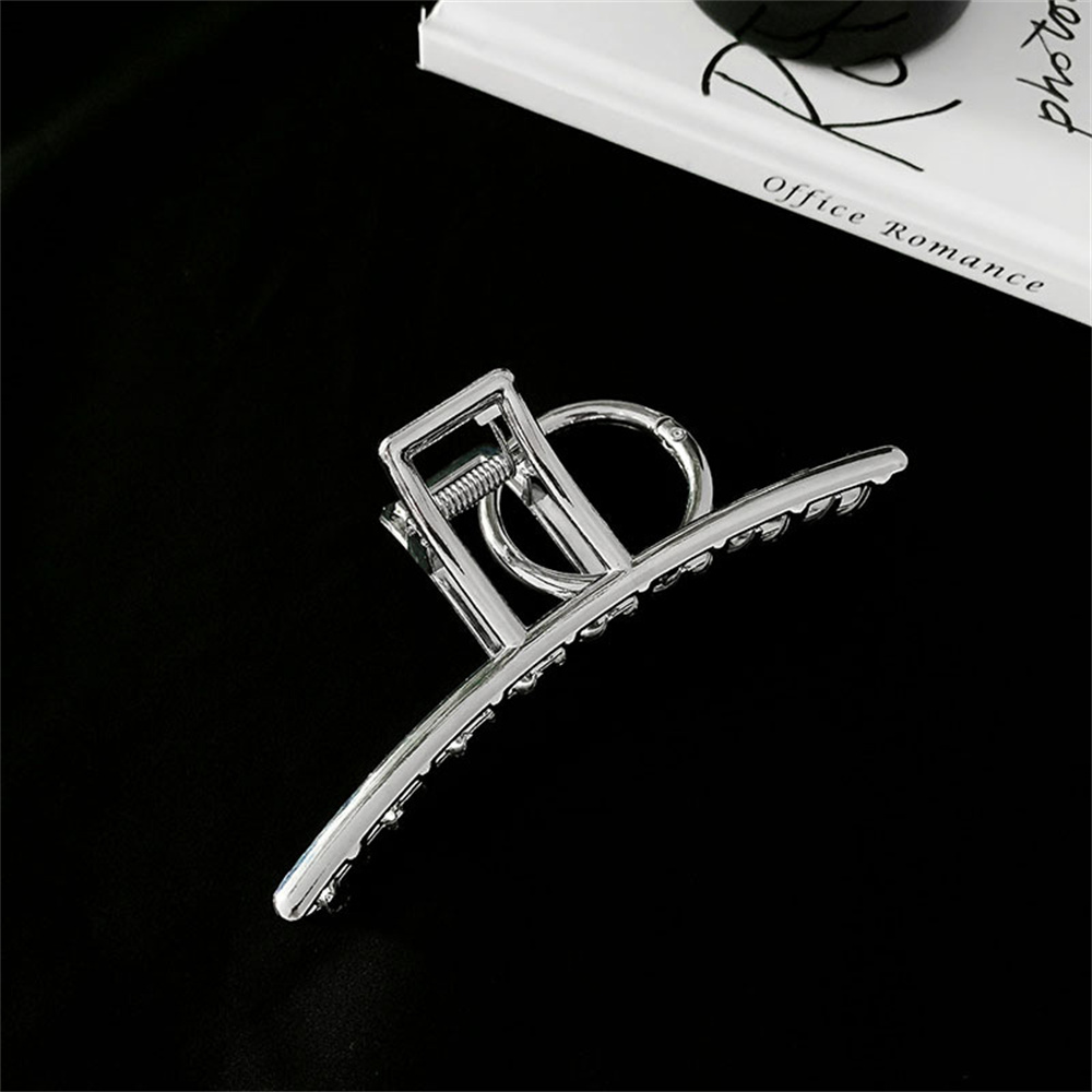 Серебряная металлическая больш – обзор и цена Hair Clip Claw Large