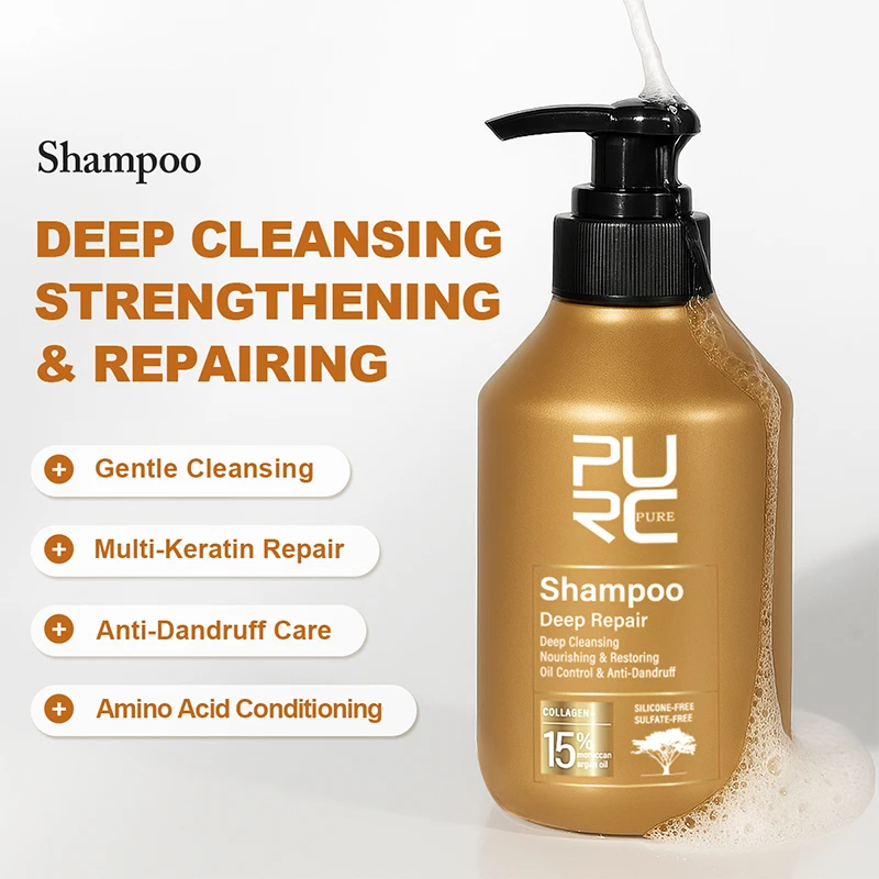 PURC Марокко Шампунь с арганов – обзор и цена Keratin Treatment Set
