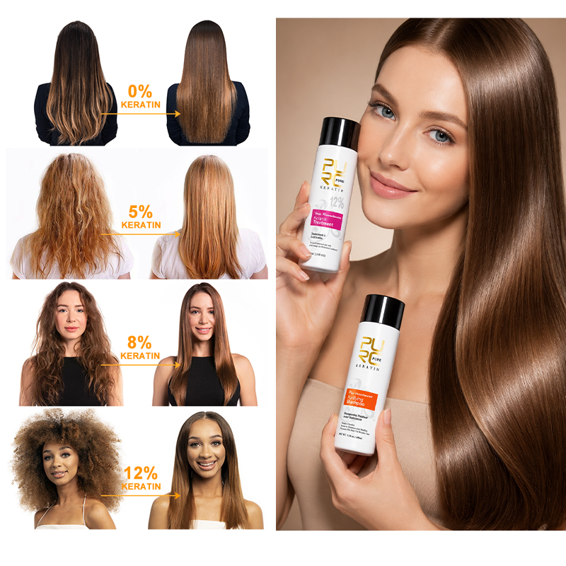 PURC Бразильский кератиновый у – обзор и цена Keratin Treatment Set