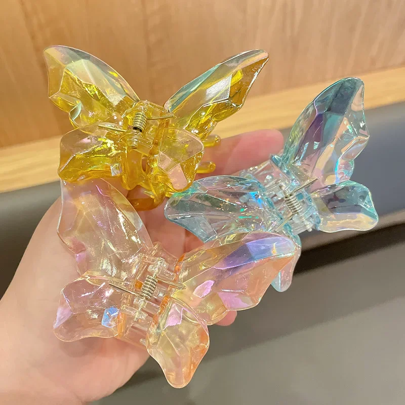 Хрустальная бабочка, русалка,  – обзор и цена Hair Clip Claw Large