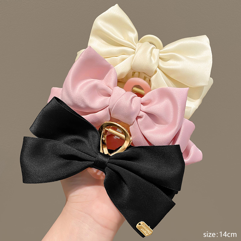 Заколка для волос с бантом и к – обзор и цена Hair Clip Claw Large