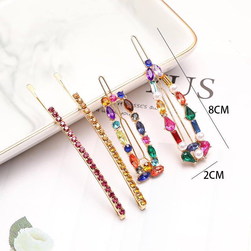 2020 новые разноцветные хруста – обзор и цена Bobby Pin Bulk