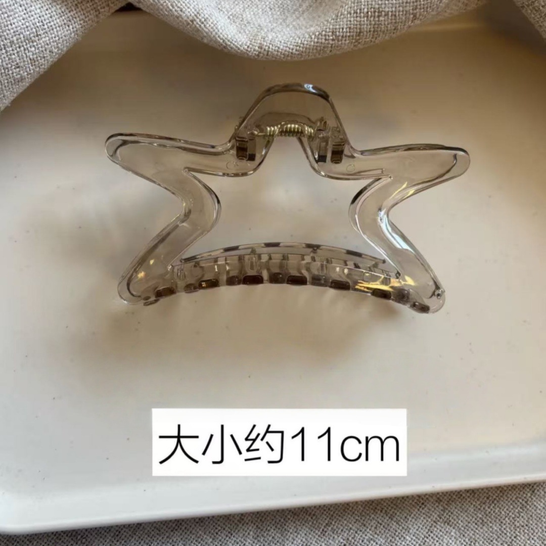 Корейская большая розовая зако – обзор и цена Hair Clip Claw Large