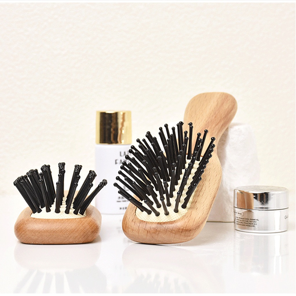 Щетка для волос из бамбука и д – обзор и цена Bamboo Hair Brush