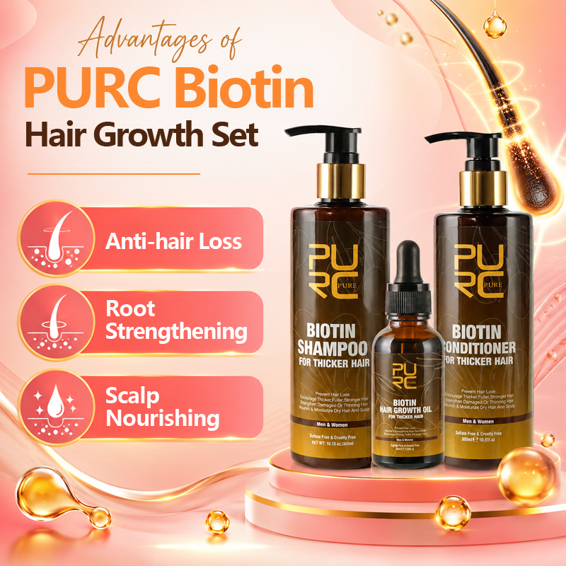 PURC биотин, масло для роста в – обзор и цена Keratin Treatment Set