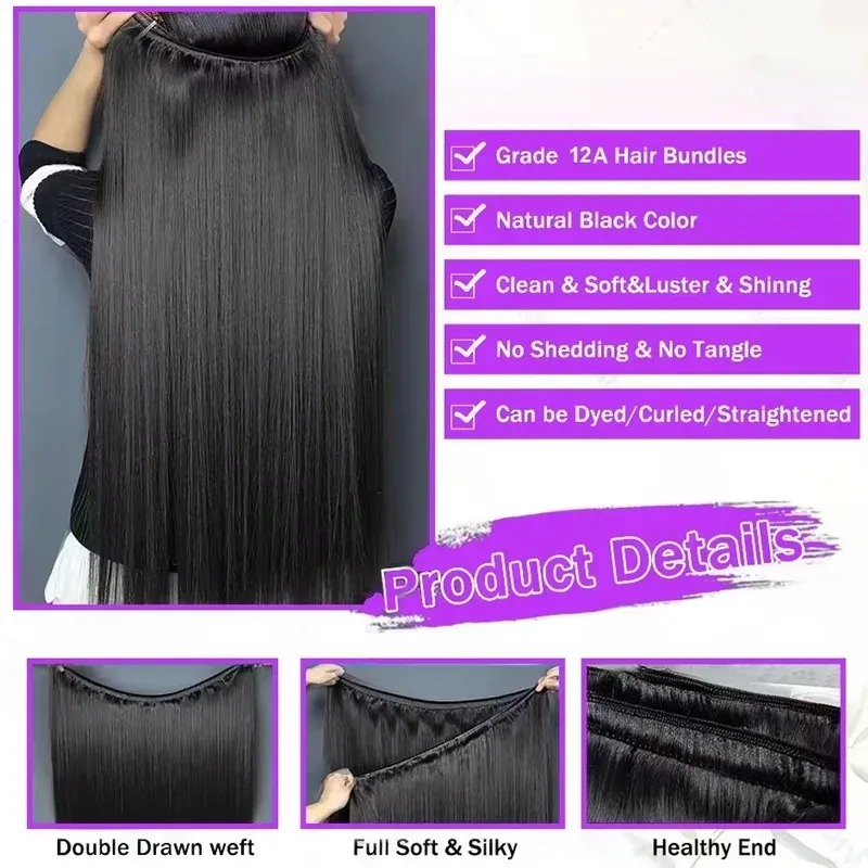 Набор из 4 пучков натуральных  – обзор и цена Hair Care Indian