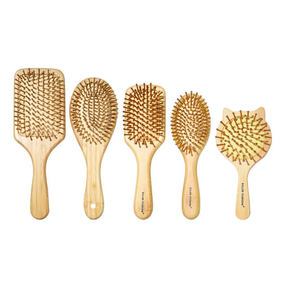 Деревянная расческа с милым ко – обзор и цена Bamboo Hair Brush