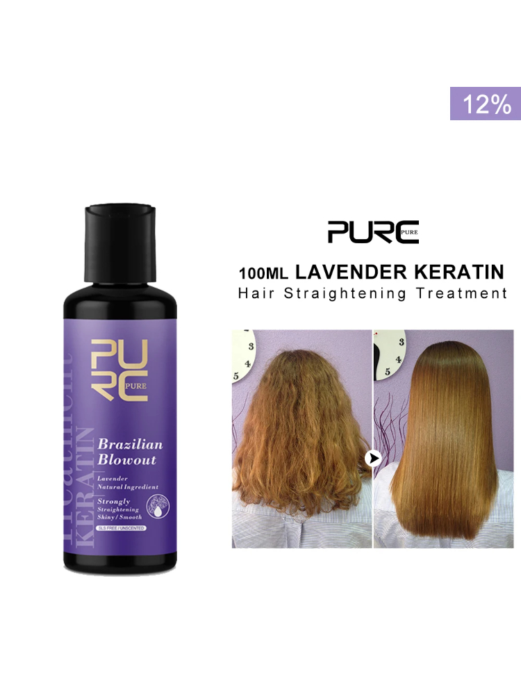PURC Лаванда 12% бразильский к – обзор и цена Keratin Treatment Set