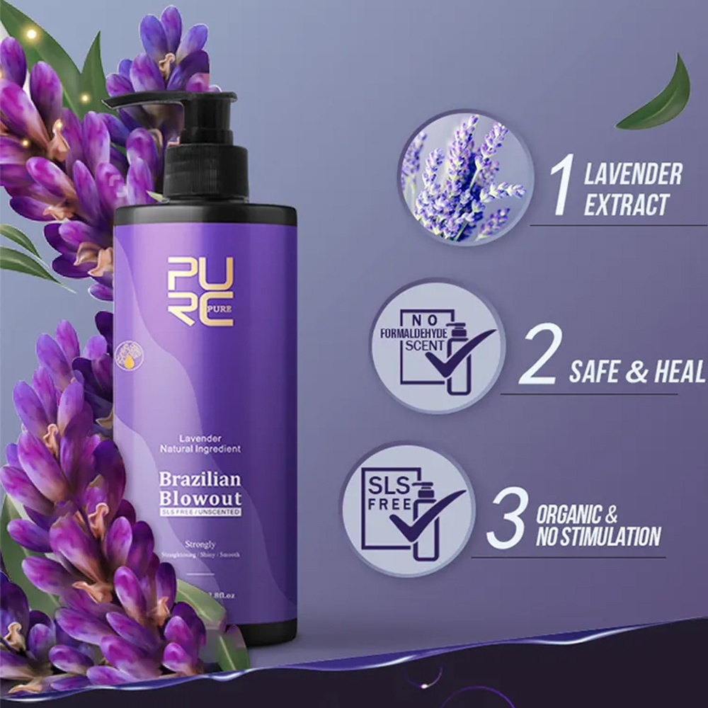 PURC Лаванда 12% бразильский к – обзор и цена Keratin Treatment Set